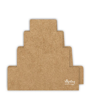 Mintay Basic Birthday Cake Card Base Kraft (5pcs) (MT-BASIC-C22)