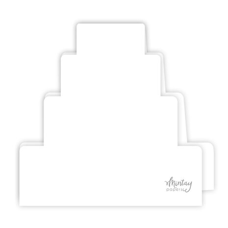 Mintay Basic Birthday Cake Card Base White (5pcs) (MT-BASIC-C21) Mintay Basic Birthday Cake Card Base White (5pcs) (MT-BASIC-C21)