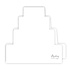 Basic Birthday Cake Card Base White (5pcs) (MT-BASIC-C21)