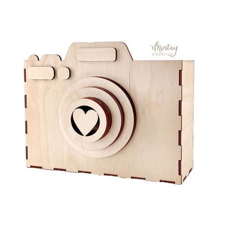 Mintay Woodies Decor Camera Box (MT-WD3-11) Mintay Woodies Decor Camera Box (MT-WD3-11)