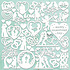 Chippies Decor 12x12 Inch Valentine's Day (MT-CHIP2-D101) Chippies Decor 12x12 Inch Valentine's Day (MT-CHIP2-D101)