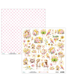 Mintay Blossom Serenity 12x12 Inch Paper Elements (MT-BLO-09)