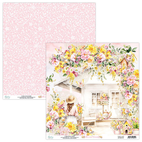 Mintay Blossom Serenity 12x12 Inch Scrapbooking Paper Set (MT-BLO-07) Mintay Blossom Serenity 12x12 Inch Scrapbooking Paper Set (MT-BLO-07)