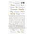 Home, Sweet Home 6x12 Inch Paper Stickers Words (MT-HSH-13)