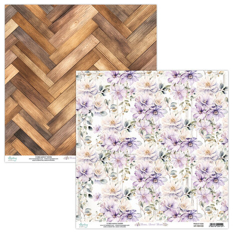 Mintay Home, Sweet Home 12x12 Inch Scrapbooking Paper Set (MT-HSH-07)