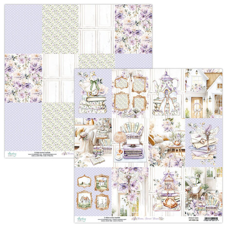 Mintay Home, Sweet Home 12x12 Inch Scrapbooking Paper Set (MT-HSH-07)
