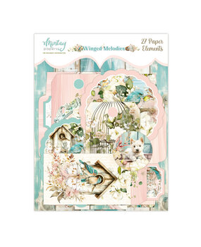 Mintay Winged Melodies 6x8 Inch Paper Elements (27pcs) (MT-MEL-LSCE)