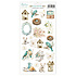 Winged Melodies 6x12 Inch Paper Stickers Elements (MT-MEL-12)