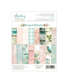 Mintay Winged Melodies 6x8 Inch Add-On Paper Pack (MT-MEL-11)