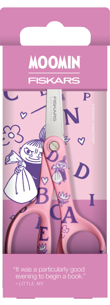 Fiskars Scissors Fiskars X Moomin Kids 13cm ABC feat. Little My (1071496) Fiskars Scissors Fiskars X Moomin Kids 13cm ABC feat. Little My (1071496)