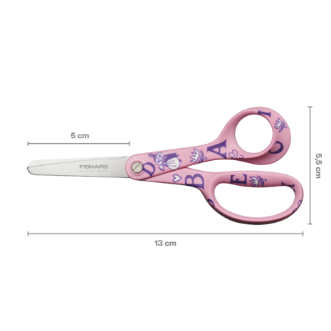 Fiskars Scissors Fiskars X Moomin Kids 13cm ABC feat. Little My (1071496) Fiskars Scissors Fiskars X Moomin Kids 13cm ABC feat. Little My (1071496)