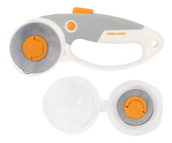 Fiskars DuoLoop Rotary Cutter Ø45/60mm Titanium (1066048) Fiskars DuoLoop Rotary Cutter Ø45/60mm Titanium (1066048)
