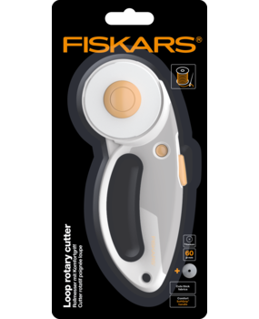 Fiskars Loop Rotary Cutter Ø60mm SoftGrip Titanium (1066040)