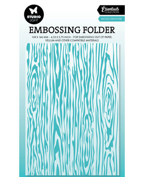Studio Light Wood Structure Essentials Embossing Folders (SL-ES-EMB29) (DISCONTINUED)