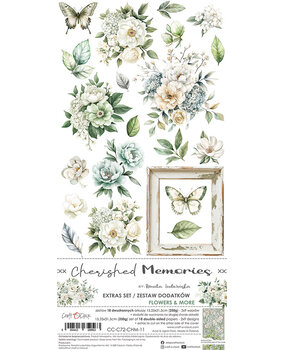 Craft O'Clock Cherished Memories Extras Set Flowers & More (CC-C72-CHM-11) Craft O'Clock Cherished Memories Extras Set Flowers & More (CC-C72-CHM-11)