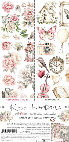 Craft O'Clock Rose Emotions Extras Set Mix (CC-C73-RE-13)