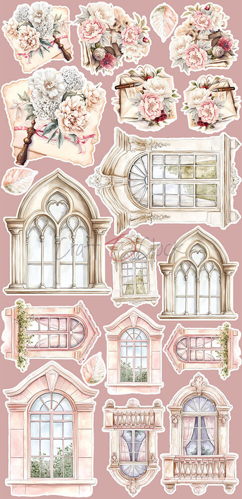 Craft O'Clock Rose Emotions Extras Set Flowers & More (CC-C73-RE-11) Craft O'Clock Rose Emotions Extras Set Flowers & More (CC-C73-RE-11)