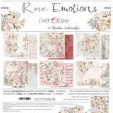 Craft O'Clock Rose Emotions 12x12 Inch Paper Set (CC-C73-RE-00)