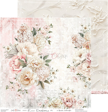 Craft O'Clock Rose Emotions 12x12 Inch Paper Set (CC-C73-RE-00) Craft O'Clock Rose Emotions 12x12 Inch Paper Set (CC-C73-RE-00)