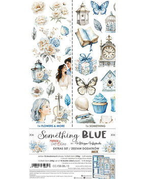 Craft O'Clock Something Blue Extras Set Mix (CC-F38-SBL-13)