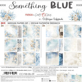 Craft O'Clock Something Blue 8x8 Inch Medium Papers Set (CC-F38-SBL-09)