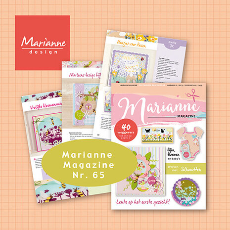 Marianne Design Magazine Marianne No. 65 Voorjaar 2025 (Marianne 65)