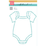 Marianne Design Craft Stencils Onesie by Marleen (PS8177)