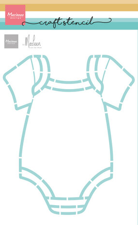 Marianne Design Craft Stencils Onesie by Marleen (PS8177) Marianne Design Craft Stencils Onesie by Marleen (PS8177)