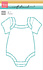Craft Stencils Onesie by Marleen (PS8177) Craft Stencils Onesie by Marleen (PS8177)