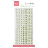 Marianne Design Decoration Enamel Dots Duotone Spring Green (PL5433)