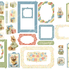 Graphic 45 Hip Hip Hooray Chipboard Pieces, Tags & Frames (4502993) Graphic 45 Hip Hip Hooray Chipboard Pieces, Tags & Frames (4502993)