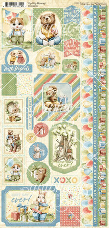 Graphic 45 Hip Hip Hooray Sticker Set (4502991)