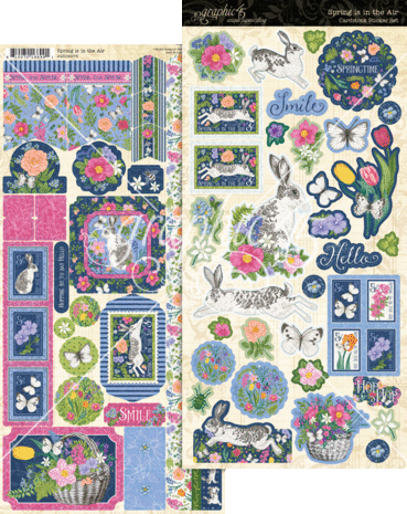 Graphic 45 Spring is in the Air Sticker Set (4502976)