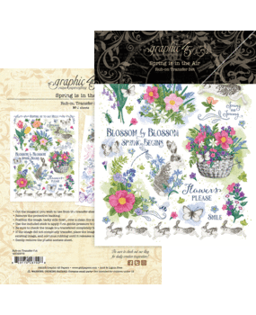 Graphic 45 Spring is in the Air Rub-On Transfers (4502979)