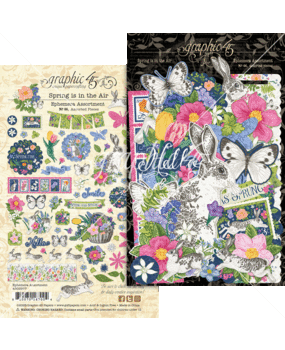 Graphic 45 Spring is in the Air Ephemera Set (4502977)