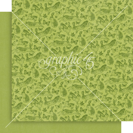 Graphic 45 Spring is in the Air 12x12 Inch Patterns & Solids Pack (4502975) Graphic 45 Spring is in the Air 12x12 Inch Patterns & Solids Pack (4502975)
