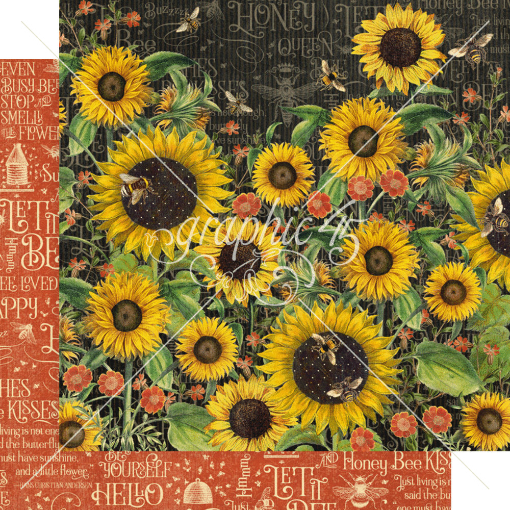 Graphic 45 Let it Bee Keepsake Kit with Exclusive Metal Die-Set (4503006)