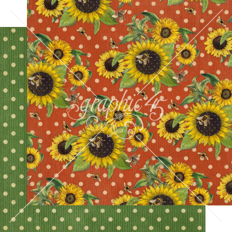 Graphic 45 Let it Bee Keepsake Kit with Exclusive Metal Die-Set (4503006)