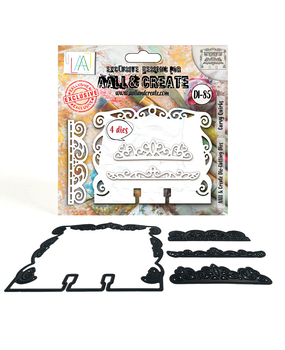 Aall and Create Garden Chic Cutting Dies Curvy Quirks (AALL-DI-085)