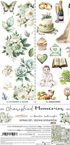 Craft O'Clock Cherished Memories Extras Set Mix (CC-C72-CHM-13)