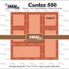 Crealies Cardzz Dies Postage Stamp Frame Ingrid (CLCZ550) Crealies Cardzz Dies Postage Stamp Frame Ingrid (CLCZ550)