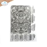 Elizabeth Craft Designs Spring Awakening Stamps Easter Greetings (CS393)