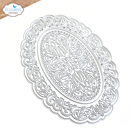 Elizabeth Craft Designs Spring Awakening Dies Decorative Oval Frame (2219)