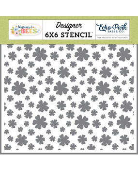 Echo Park Blossoms And Bees Stencil Spring Fever Floral (BLB413036)
