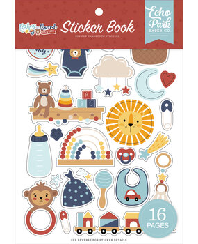 Echo Park Baby On Board It's a Boy! Sticker Book (BOB415029)