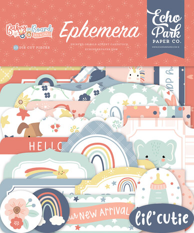 Echo Park Baby On Board It's a Girl! Mega Bundle (BOG414050) Echo Park Baby On Board It's a Girl! Mega Bundle (BOG414050)