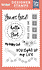 Baby On Board It's a Girl! Designer Stamps Hello Little Love (BOG414044)