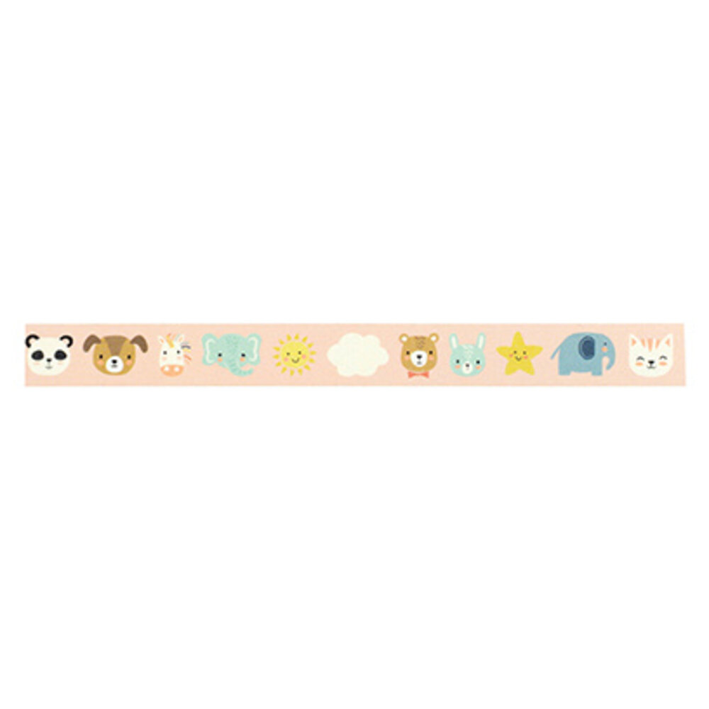Echo Park Baby On Board It's a Girl! Washi Tape New Arrival Animals (BOG414026)