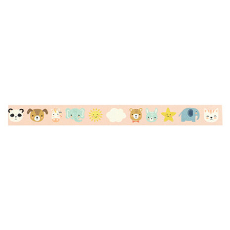 Echo Park Baby On Board It's a Girl! Washi Tape New Arrival Animals (BOG414026)