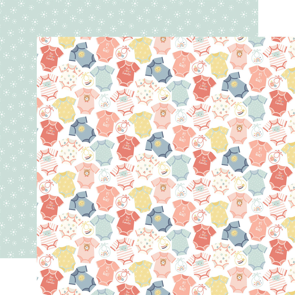 Echo Park Baby On Board It's a Girl! 12x12 Inch Collection Kit (BOG414016) Echo Park Baby On Board It's a Girl! 12x12 Inch Collection Kit (BOG414016)